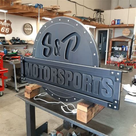 lightweight metal signs